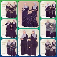 PURPLE Baju Raya Sedondon Baju Sedondon Ibu dan Anak Baju Kurung Sedondon Raya Plus Size Muslim Fashion