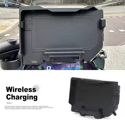 Motorcycle Wireless Charging F900R F900XR R18 B K1600GT GPS Phone Holder Navigation Bracket For BMW 