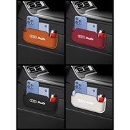 Audi A6L Storage Box A4L A3 A5 A7 A8 Q3 Q5L Q7 Car Storage Bag Storage Box Sticky Type
