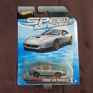 Hot Wheels Ferrari 550 Maranello Speed Machine Grey