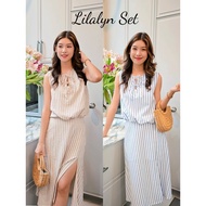 !!!Fashion Set Women's 2-Piece Sleeveless Shirt + Skirt Cotton Fabric