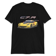 Hot Selling O-neck  Movie Music Funny Gift  Vette C7 Race Car Gtlm Yellow Vette T-Shirt