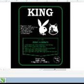 Pp plastic size 18*25 2-color screen printing. Special KING link