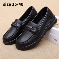 Women Preppy Boat Shoes Loafers Soft Sole Shoes Simple All Seasons Black Boat Shoes