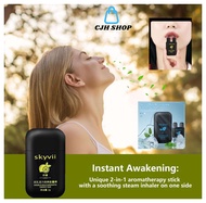 CJHSHOP Skyvii Energy Bar Inhaler For Nose Vegan Liver Cleaning Nasal Box Menthol for Liver Double-H
