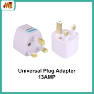 Travel Adapter UK Universal Plug Adapter EU to UK Plug Adapter 13AMP 3Pin