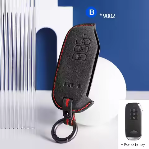For Kia 2023 Niro Hybrid 2022 Sportage 2021 K5 Sorento MQ4 Ev6 Seltos Sorento 7 Button Suede Car Key