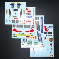 LEGO Technic 42125 : Ferrari 488 GTE water decal 樂高  42125 科技系列：法拉利 488 GTE 水貼紙