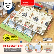 CALARY Playmat SNI C 180x200cm 8-10mm Foam Folding Carpet 027-15