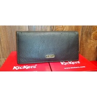 Kickers Leather Long Brown Wallet