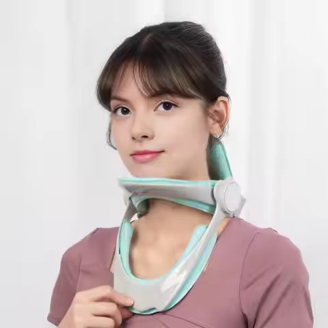Adjustable Cervical Traction Device Neck Support Brace Pain Relief Posture Corrector Stretcher Spine