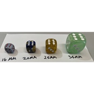 Large Big Chessex Die Dice (good for MTG Pokemon FAB Yugioh tcg/Mahjong)