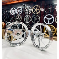 Mâm 8 cây cnc BST Vario Click Vision AB125/150 - mâm 833 X1r chính hãng - phụ kiện thay thế vành