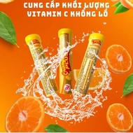 Multivitamin orange effervescent C tablets vitamin c supplement tube 20 tablets x3g