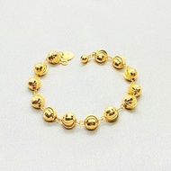 Bangkok Gold Boba Bracelet Cop 916 High Quality 916 Gold Bracelet Gold Bracelet