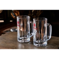 Japan Showa Asahi Beer Glass