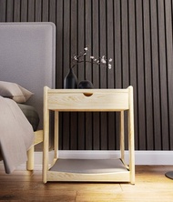 Love 實木床頭櫃