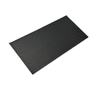 Filter Bar Mat Water Pad Bar Water Coaster Soft Square Pad Bar Cafe Water Soft Silicone Soft Pad Mat