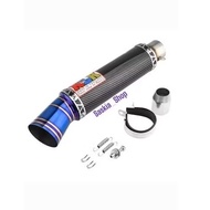 (E5) Super open canister exhaust NLK Carbon inlet 51mm tube type canister only for universal