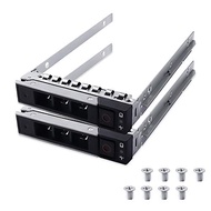 2.5" inch 0DXD9H SAS SATA Hard Drive HDD Tray Caddy Compatible for Dell 14th Gen 14 G14 R440 R540 R6