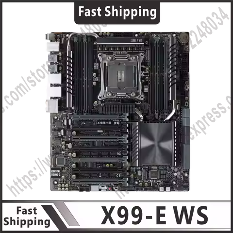 motherboard X99-E WS motherboard LGA 2011-V3 DDR4 128GB PCI-E 3.0 Intel X99 USB3.0 M.2 ATX