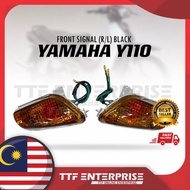 YAMAHA Y110 FRONT SIGNAL (R/L) BLACK Y110SS Y110 SS FRONT SIGNAL ASSY