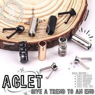 (AGLET) Unique Super Cool Metal Iron Aglet for Shoelaces, Jackets, Sweaters, Hoodies, Pants, Bags