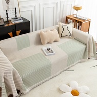 Fabric Sofa Bed Cushion Boho Striped Sofa Cover For Modular Sofa and Large Sofa