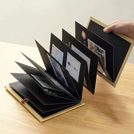album gambar 4r album gambar kahwin Blank Kraft Paper Growth Album Foldable diy