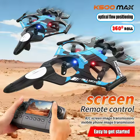 New K500MAX Drone Fighter jet 4k HD Professional Drone Camera WIFI Fpv Aircraft Quadcopte Aerial Pho