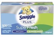 Giấy thơm quần áo Snuggle Farbic Softener Dryer Sheet Super Fresh 105 tờ nhập Mỹ