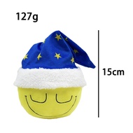 Cute Yellow Dozing Dozer Plushie - Smiley Face Sleeping Pillow for TikTok Fans