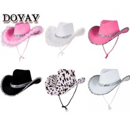 POCKTY Cowgirl Hat Sequin Cosplay Fashion Funny Costume Party Sequin Cowgirl Hats