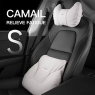 Car Neck Pillow Soft Comfort Auto Seat Waist Support Headrest Mat Travel Rest For Toyota Camry Avalo