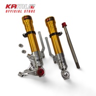 KAMUI Alloy Fork Outer Tube Gold Silver Xmax250 Gp4 (100mm)