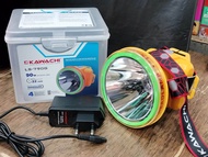 Senter Kepala Selam KAWACHI 90 Watt LS-790G LED Super Terang baterai 10.000 mAh tahan 22 jam cahaya 