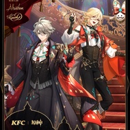 【Fast shipping】KFC x Genshin Impact Collab Acrylic Big Standee Kaveh  Alhaitham Cards Badges 恋与深空【Ge