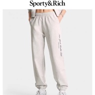 Sporty & Rich Men's and Women's Same Casual Versatile Trousers Sweatpants Pants