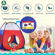 Kids Play Tent 4 in 1 Pop Up Tent Playhouse Ball Pit Folding Tent with Storage Bag Toy Gifts for Children Girls Boys SHOPSBC7238