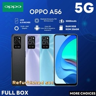 OPPO A56 5G 8GB RAM 256GB ROM 6.5 INCH FULLSET FINGERPRINT 5000MAH BATTERY SMARTPHONE ( USED )