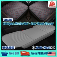 Anti-Heat Car Seat Cover Pelapis Leather Kereta Tempat Duduk Honda Toyota Anti Heat Viva Myvi Avanza Bezza Anti Slip