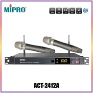 Mipro ACT-2412A / ACT-24HC / MP-80 Detachable Antenna Dual-Channel Digital Receiver With Two Wireles