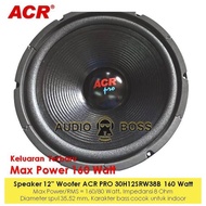 Speaker 12 Inch Woofer Acr Pro 160 Watt - Speaker Woofer Wufer 12 Inch