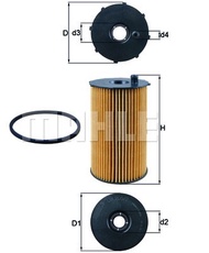กรองเครื่อง JAGUAR S-TYPE XF XJ RANGE ROVER SPORT L320 DISCOVERY L319 2.7 TD V6 CITROEN C5 PEUGEOT 4