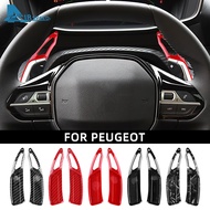 Car Steering Wheel Shift Extension Paddles For PEUGEOT 2008 4008 508 interior Accessories