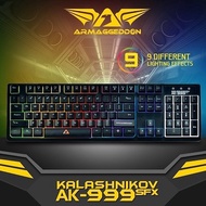 ARMAGGEDDON WIRED KEYBOARD (AK-999SFX) BLACK