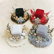 Engagement Ring Box, Beautiful, Elegant, Luxurious Resin Ring Holder