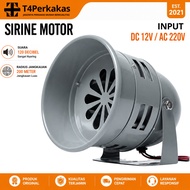 Siren DC 12V AC 220V Siren MS-290 Emergency Siren Emergency Alarm 120dB Motor Siren