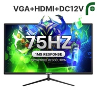 27 Inch HD Monitor PC Screen Large curved surface 75HZ Low Blu-ray Computer professional borderless esports LCD display Digital Smart TV Office Online School Original