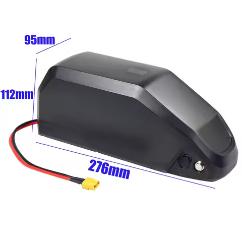 POLLY DP-3 Battery Case 36V 48V 52V Empty Box Fit 30PCS 21700 Cells Nickel Strip BMS for DP9 eBike B